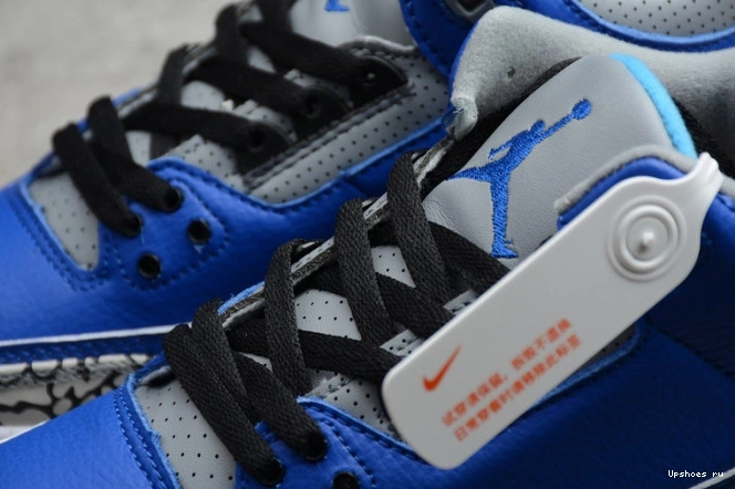 Jordan Air CT8532-400 Varsity Retro 3 Cement Royal 0103